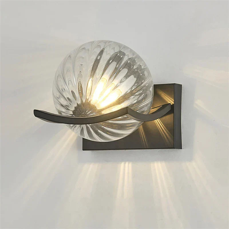 GlobeLite | Artistic Glass Wall Lamp