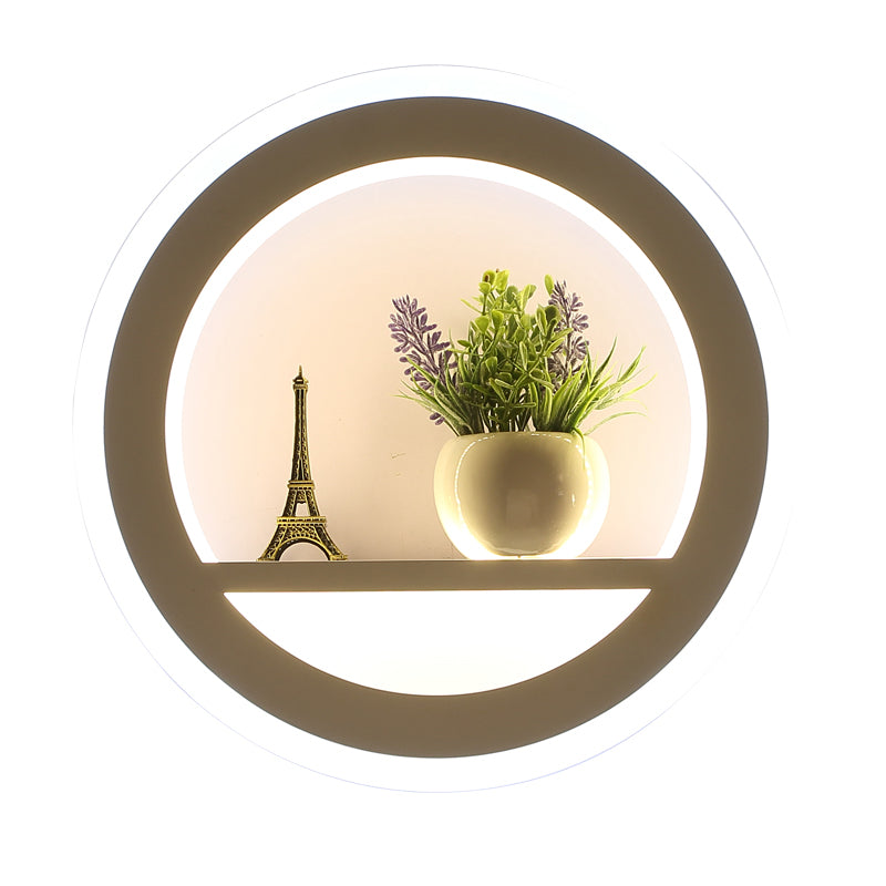 GlowArc | Round Modern Wall Lamp