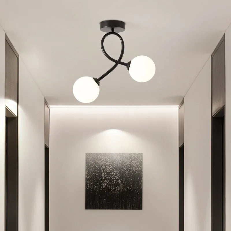 GlowCrest | Modern Elegance Ceiling Lamp