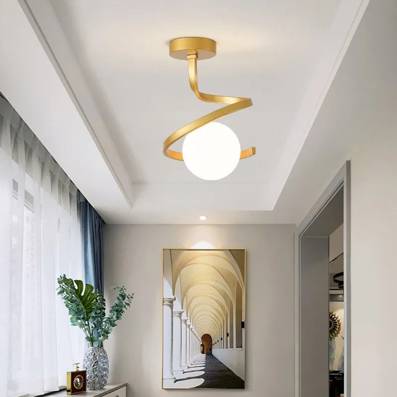 GlowCrest | Modern Elegance Ceiling Lamp
