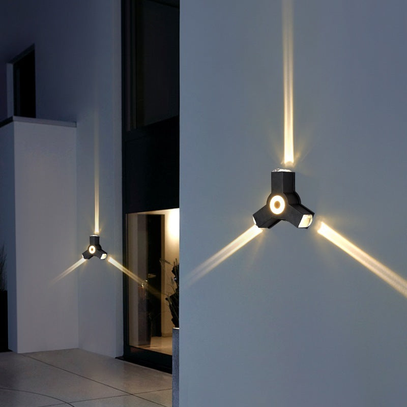 GlowCross | Modern Cross-Shaped Wall Lamp