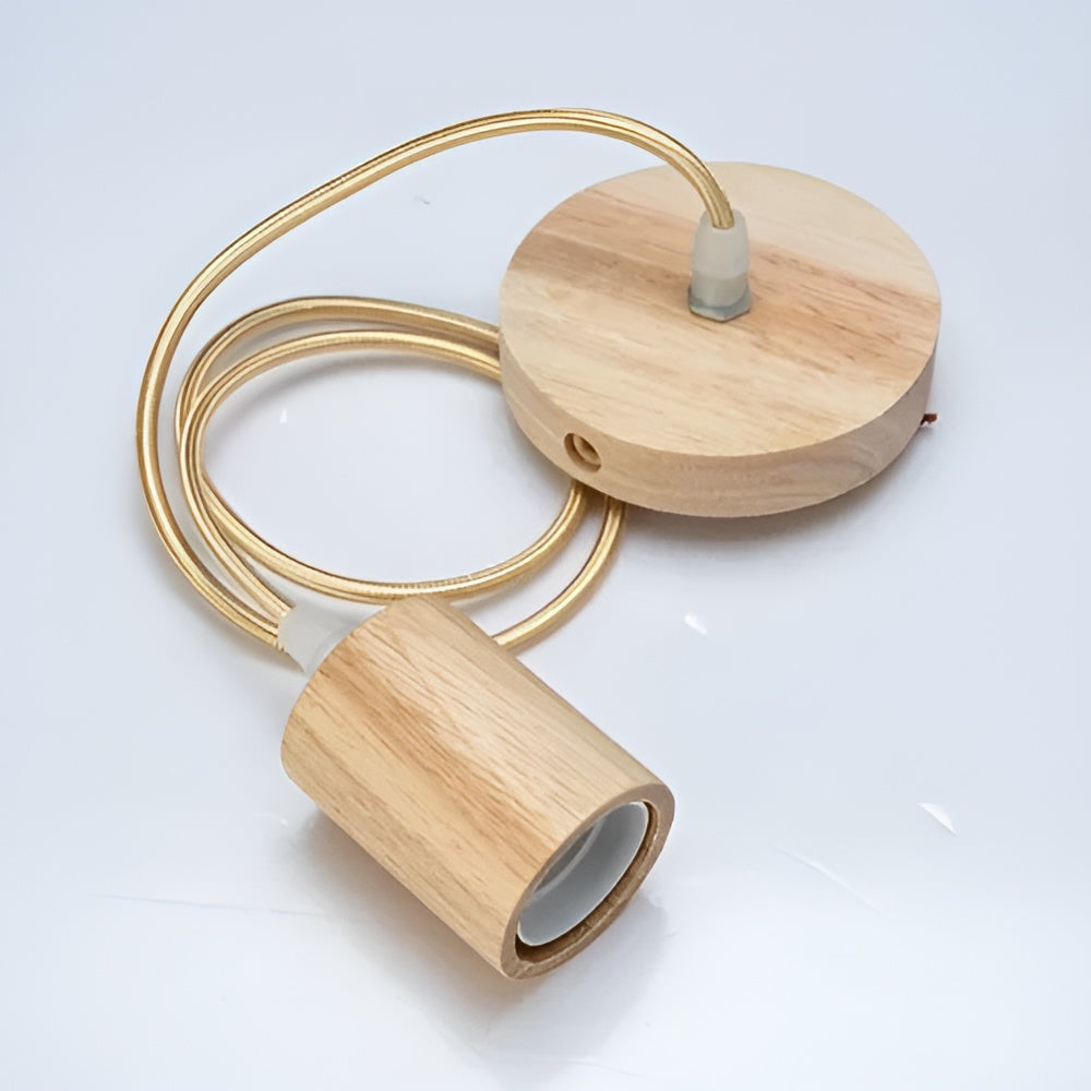 GlowLux | Italian Wooden Pendant Lamp