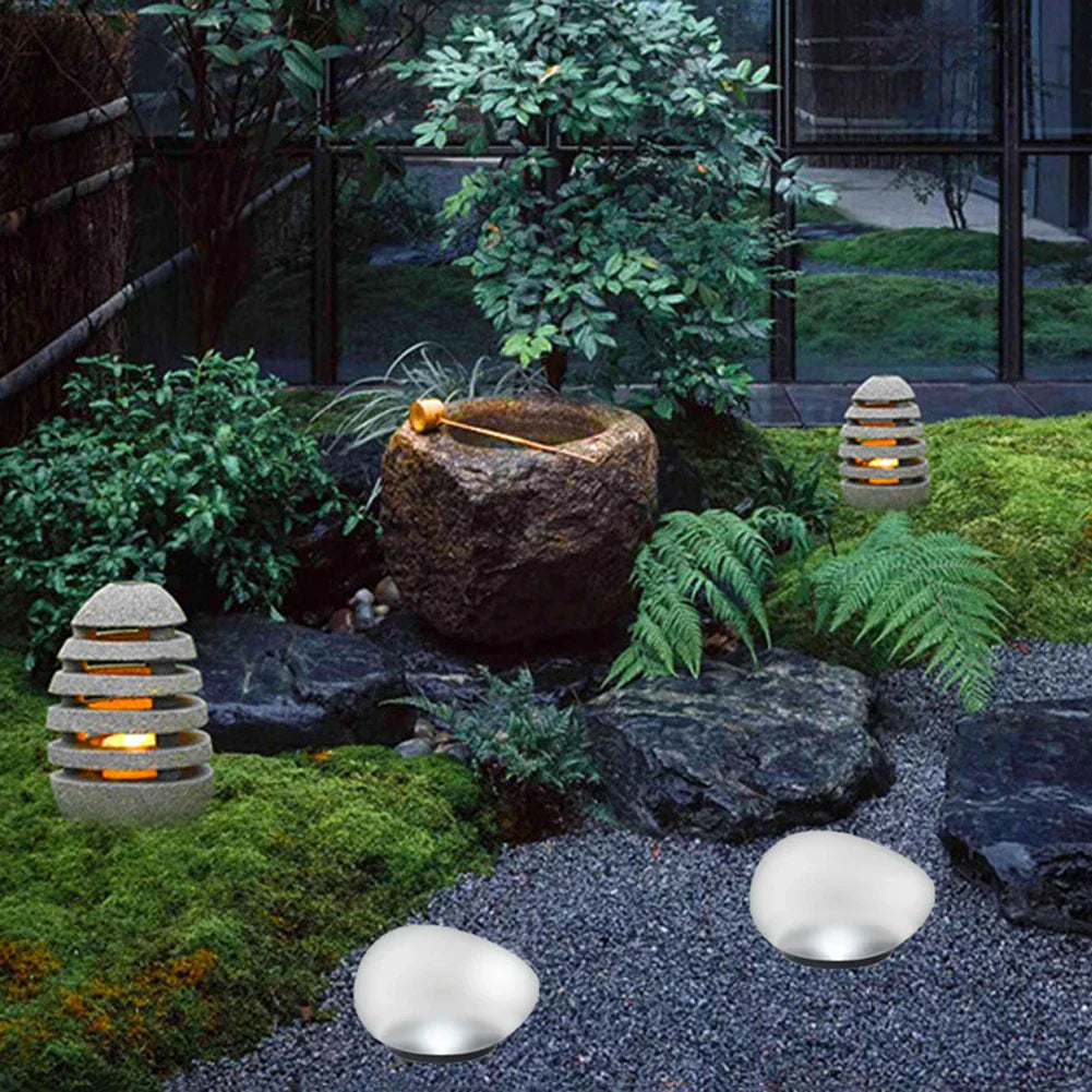 GlowPebble | Eco-Friendly Garden Light