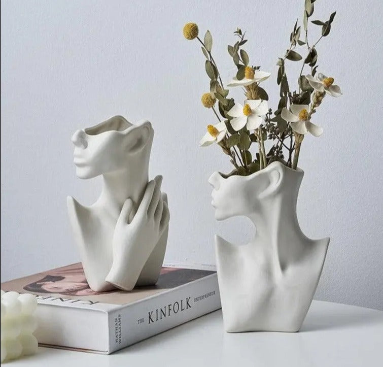 GoddessBloom | Tapered Neck Vase