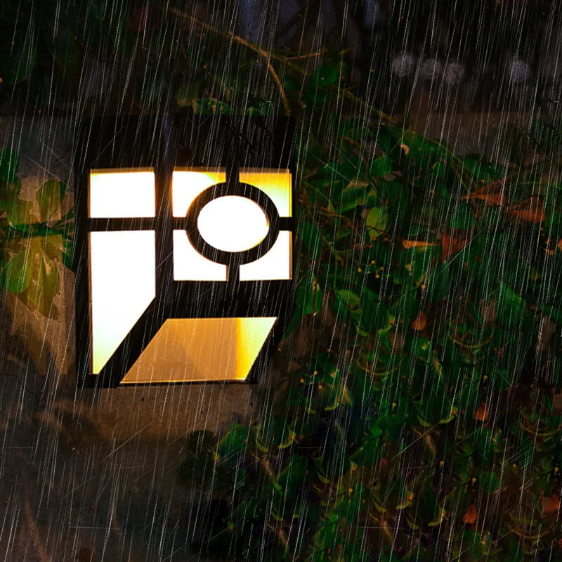 GreenGlow | Effortless Solar-Powered Wall Light
