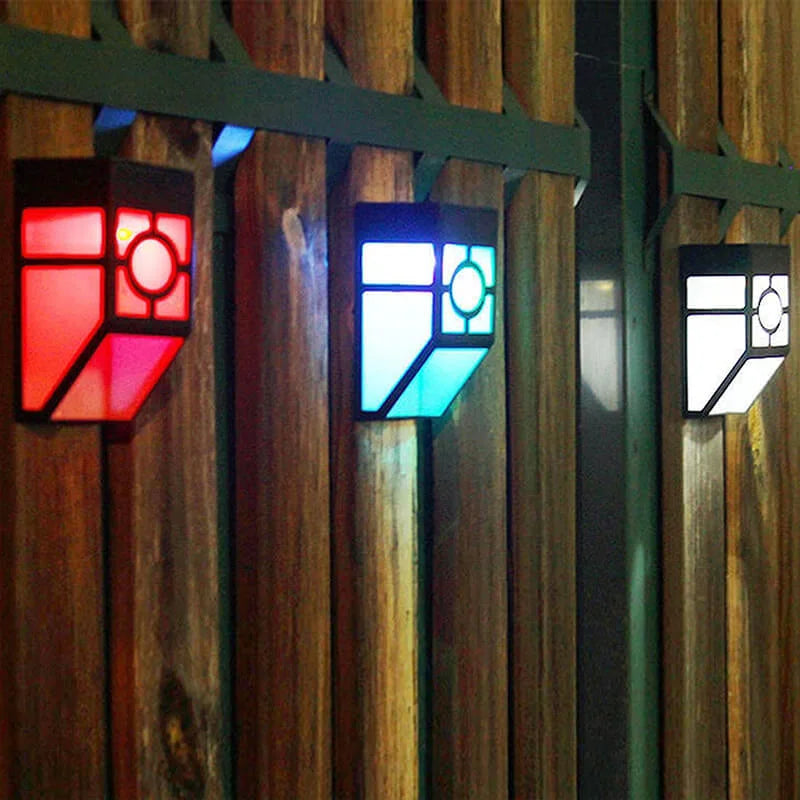 GreenGlow | Effortless Solar-Powered Wall Light