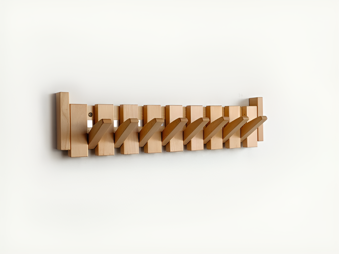 HarmonyHooks | Elegant Piano Key Wall Shelf