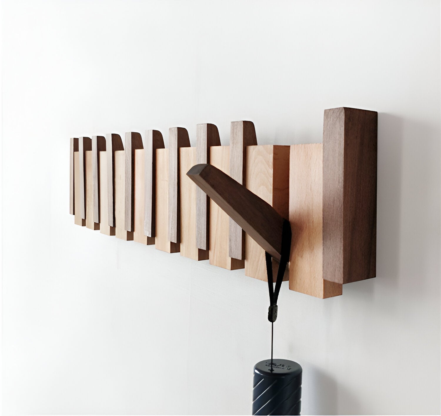 HarmonyHooks | Elegant Piano Key Wall Shelf