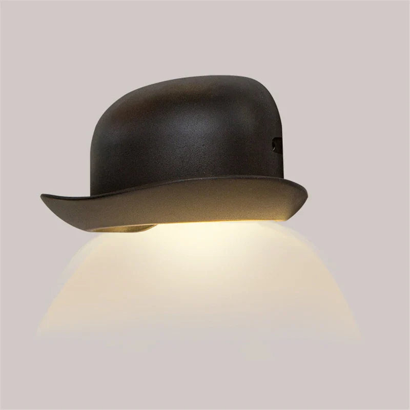 HatLight | Stylish Hat-Inspired Wall Lamp