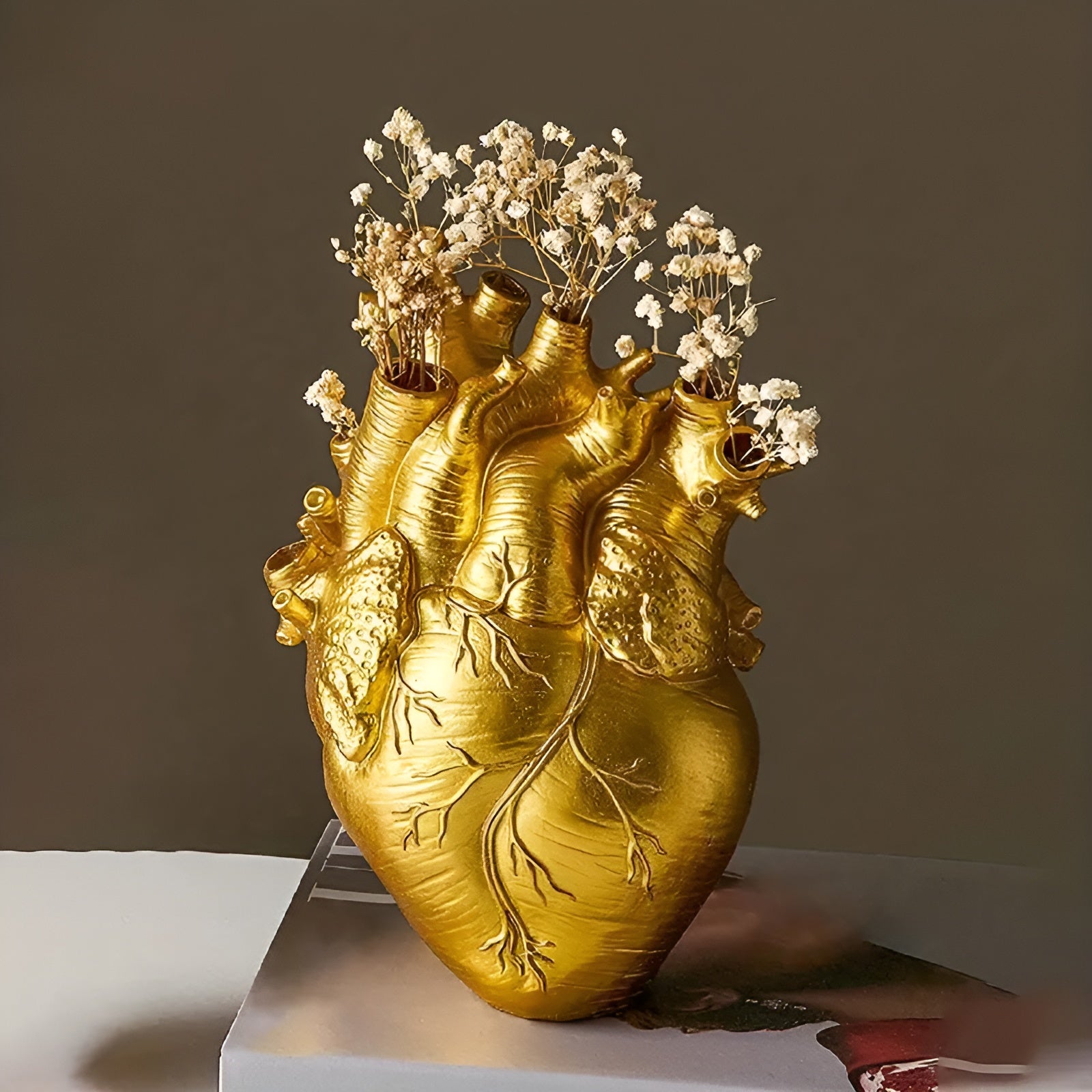 HeartBloom | Heart-Shaped Bamboo Vase – Sustainable Decoration
