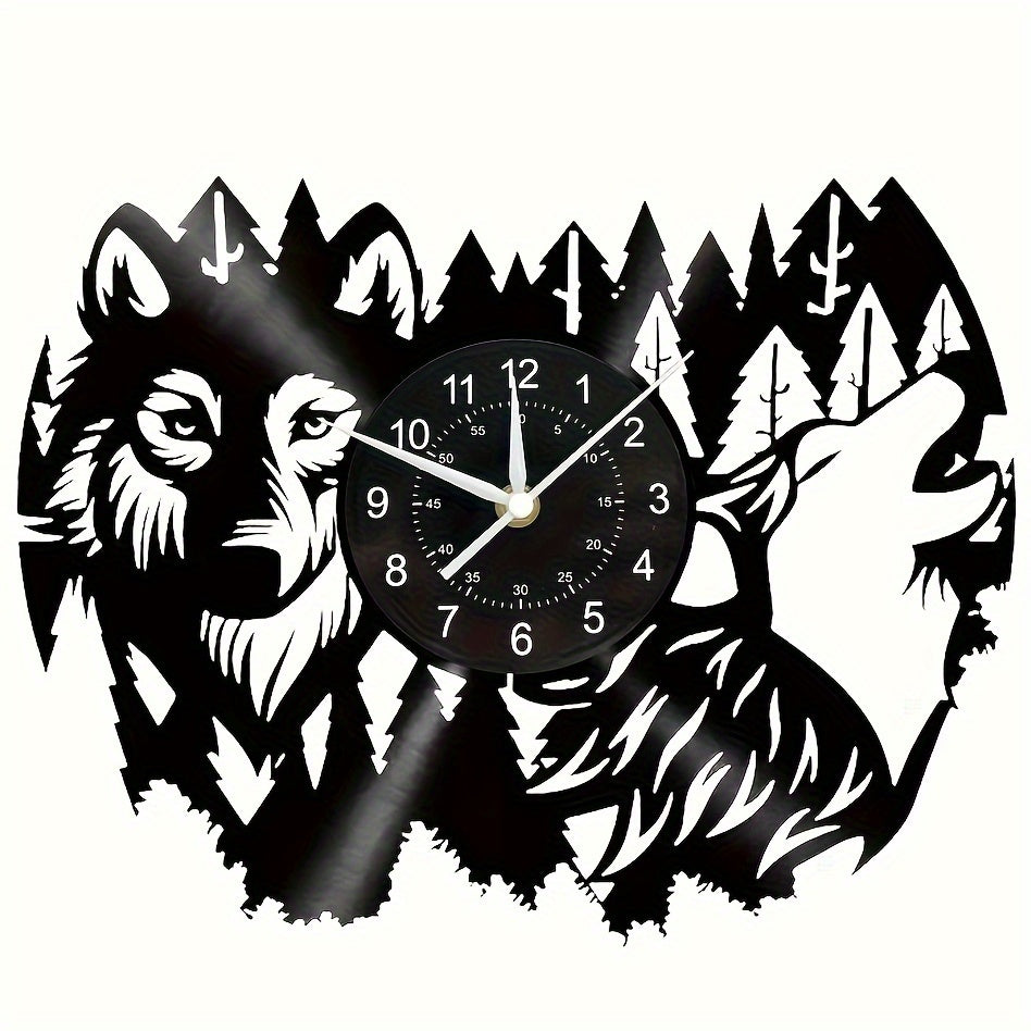 HowlTime | Calm Wolf Howl Clock
