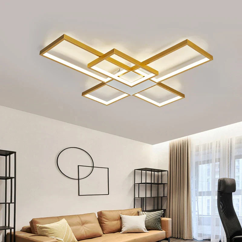 IllumiCraft | Modern Geometric Ceiling Light