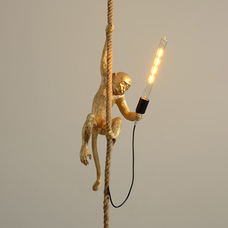 JungleGlow | Modern Ceiling Lamp with Monkey