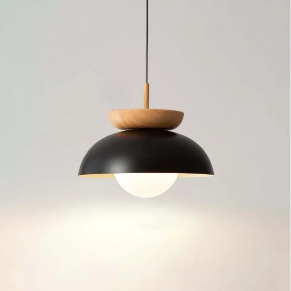 LightMid | Nordic Wooden Ceiling Lamp with Elegance