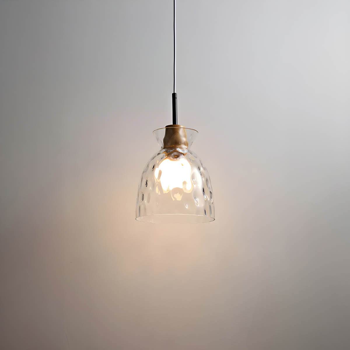 LumiStrale | Refined Glass Chandelier