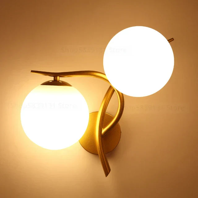 LunaTwist | Elegant Double Ball Lamp