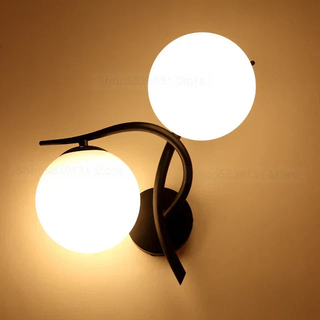 LunaTwist | Elegant Double Ball Lamp