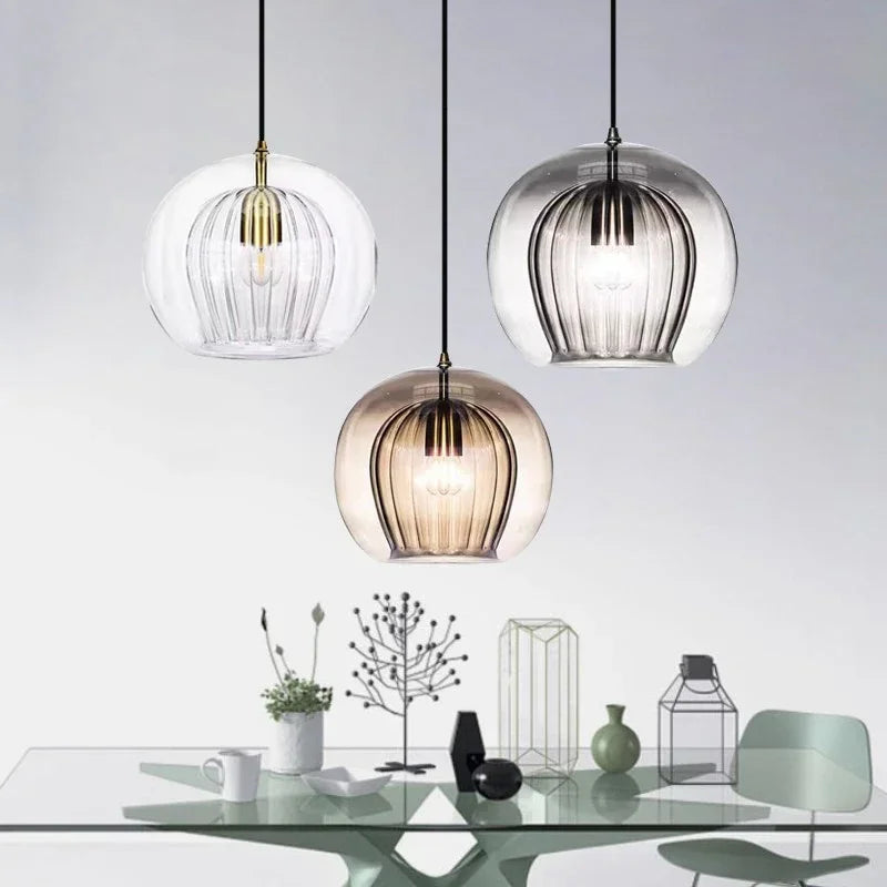 LustraBella | Elegant Glass Pendant Lamp