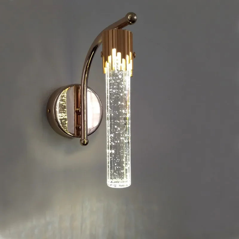 LuxeBreeze | Modern Crystal Wall Lamp