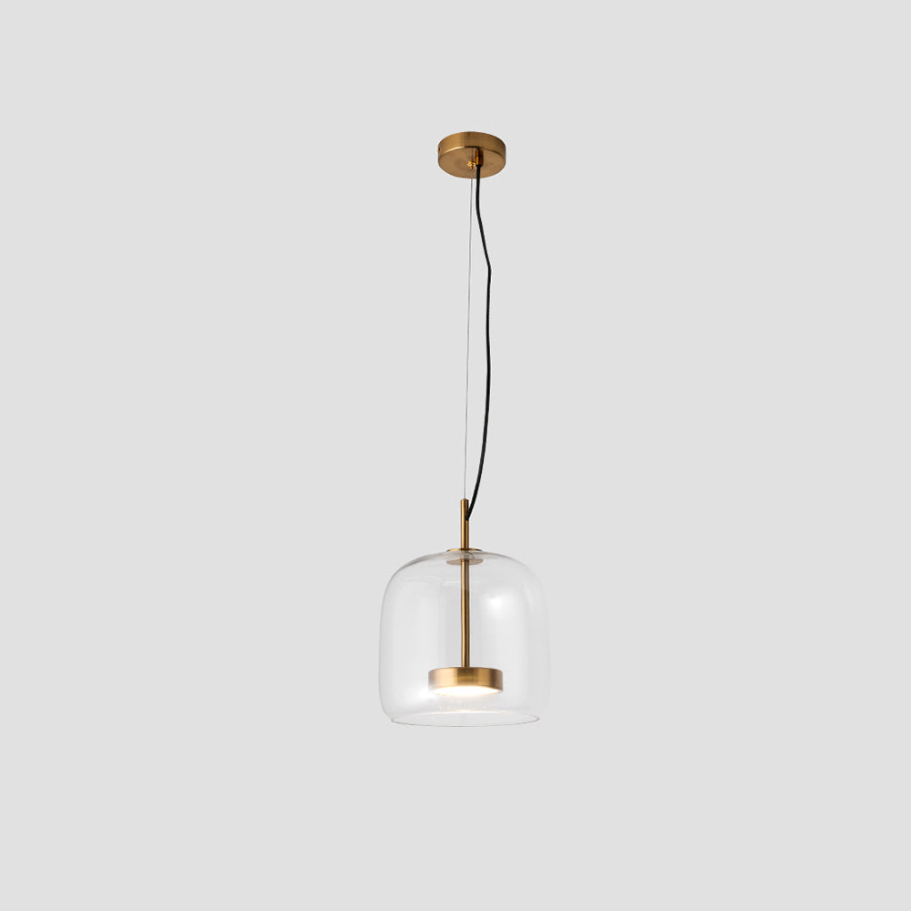 LuxeLumen | Elegant Glass Chandelier