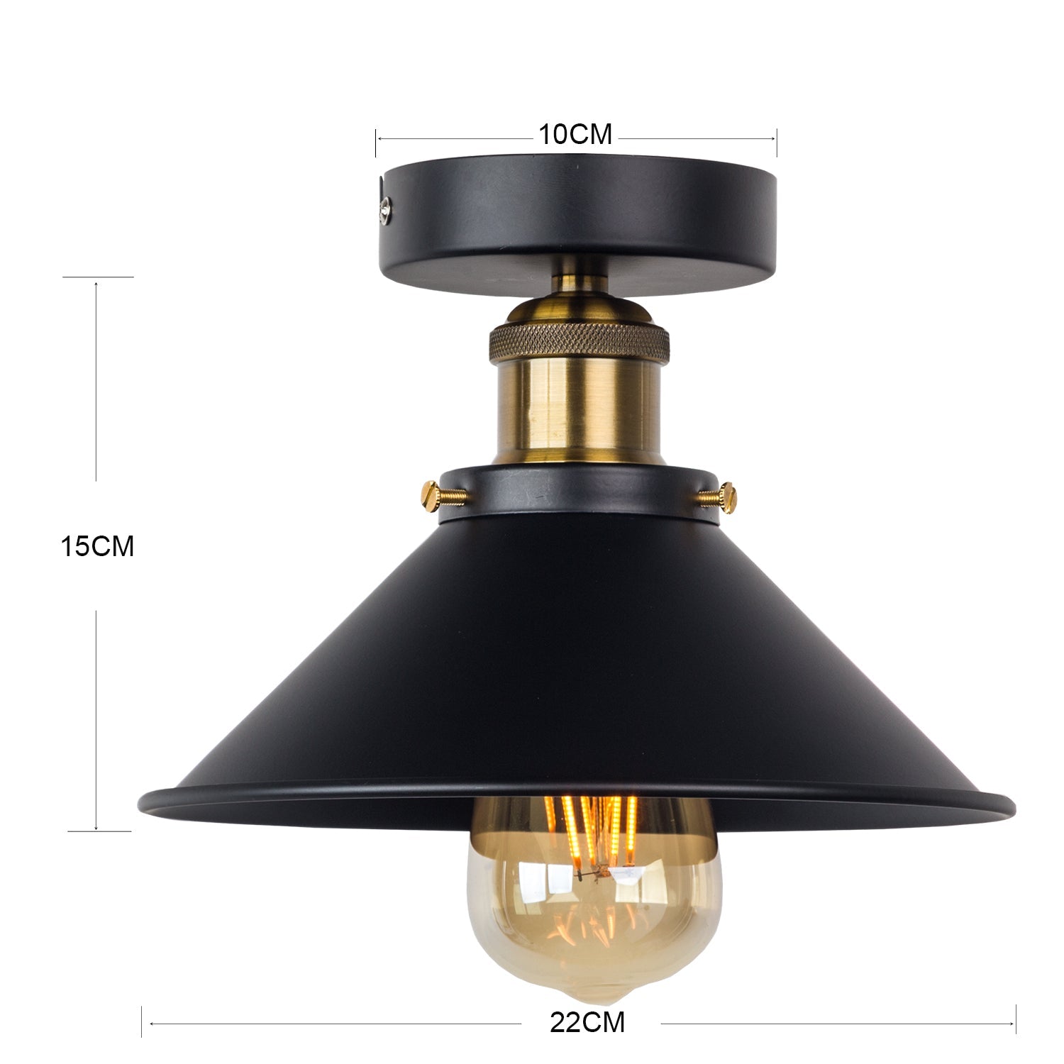 NordicFlare | Modern Cone Ceiling Light