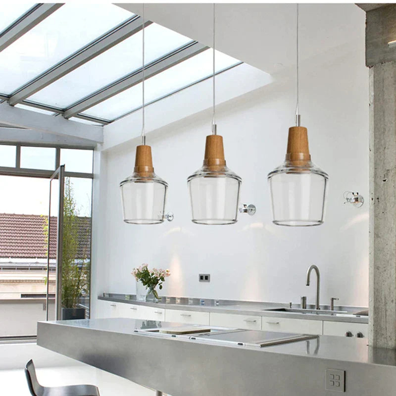 NordicGlass | Elegant Glass Pendant Lamp
