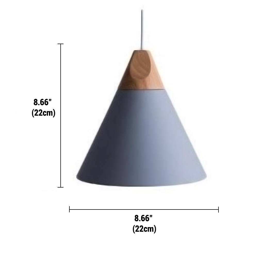 NordicShade | Minimalist Wooden Pendant Lamp