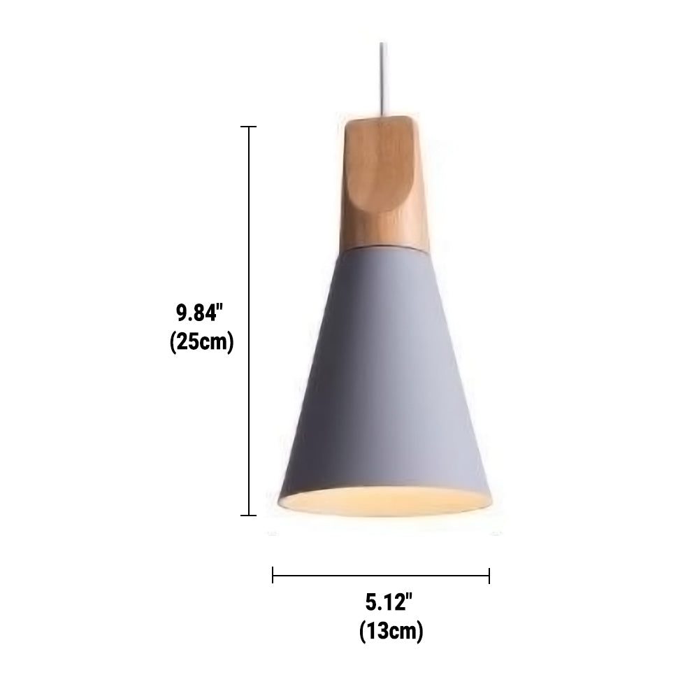 NordicShade | Minimalist Wooden Pendant Lamp