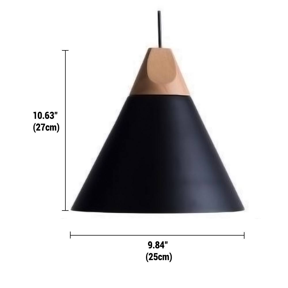 NordicShade | Minimalist Wooden Pendant Lamp