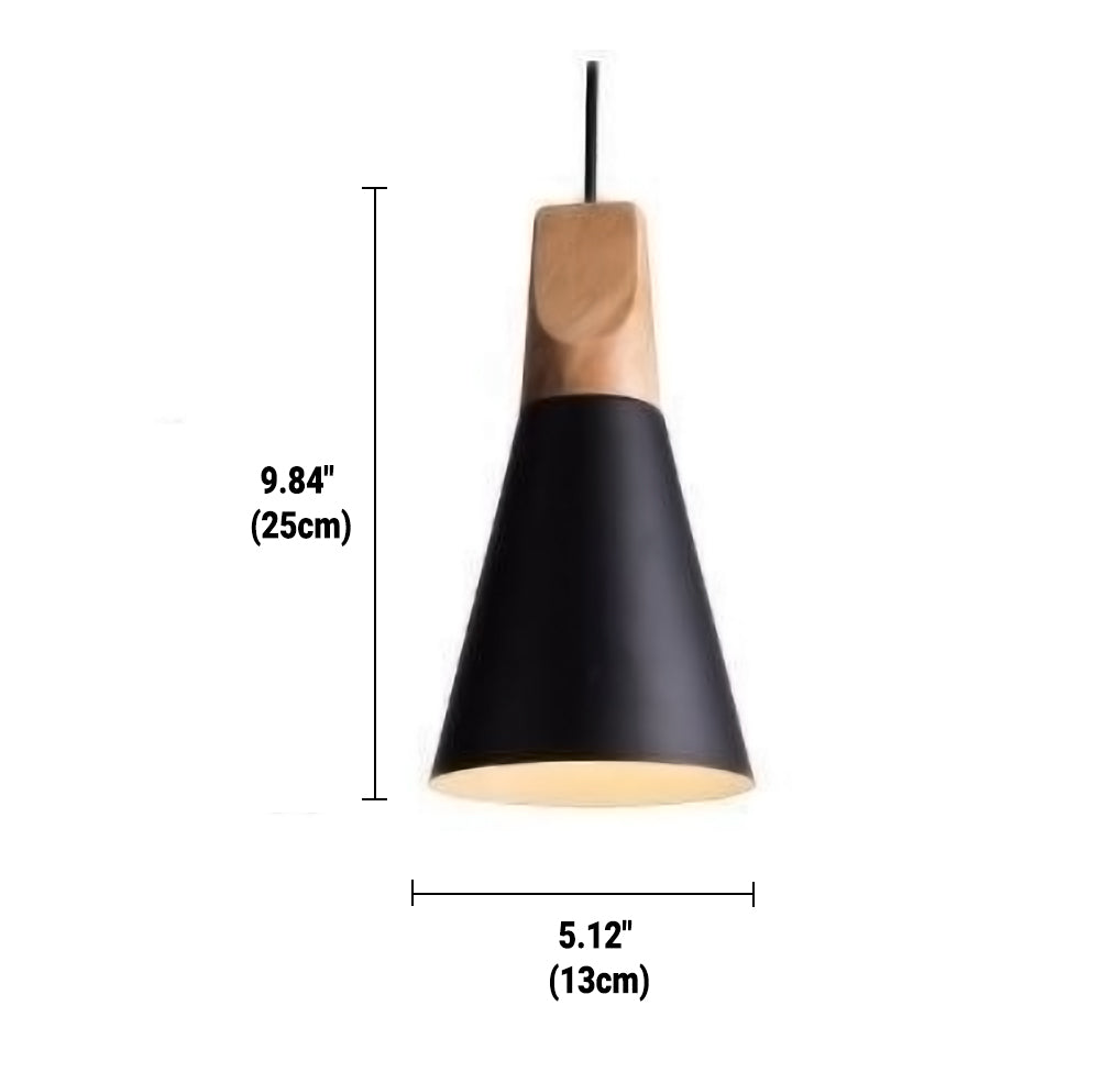 NordicShade | Minimalist Wooden Pendant Lamp