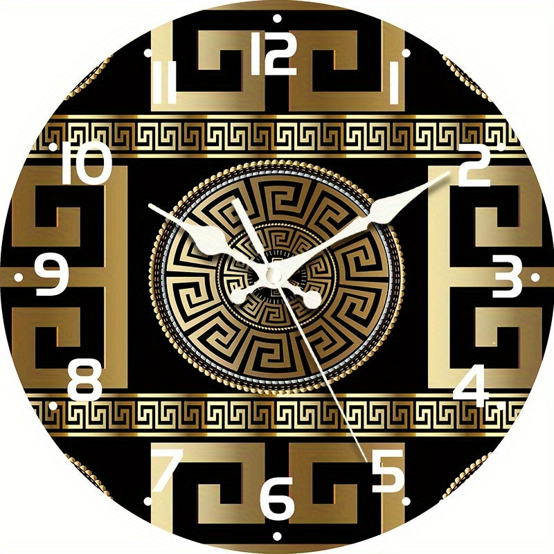 OlympiaClock | Luxurious Greek Key Clock