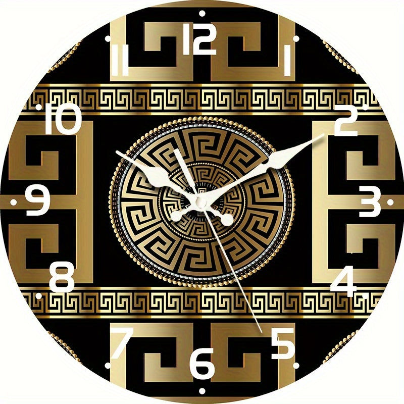 OlympiaClock | Luxurious Greek Key Clock