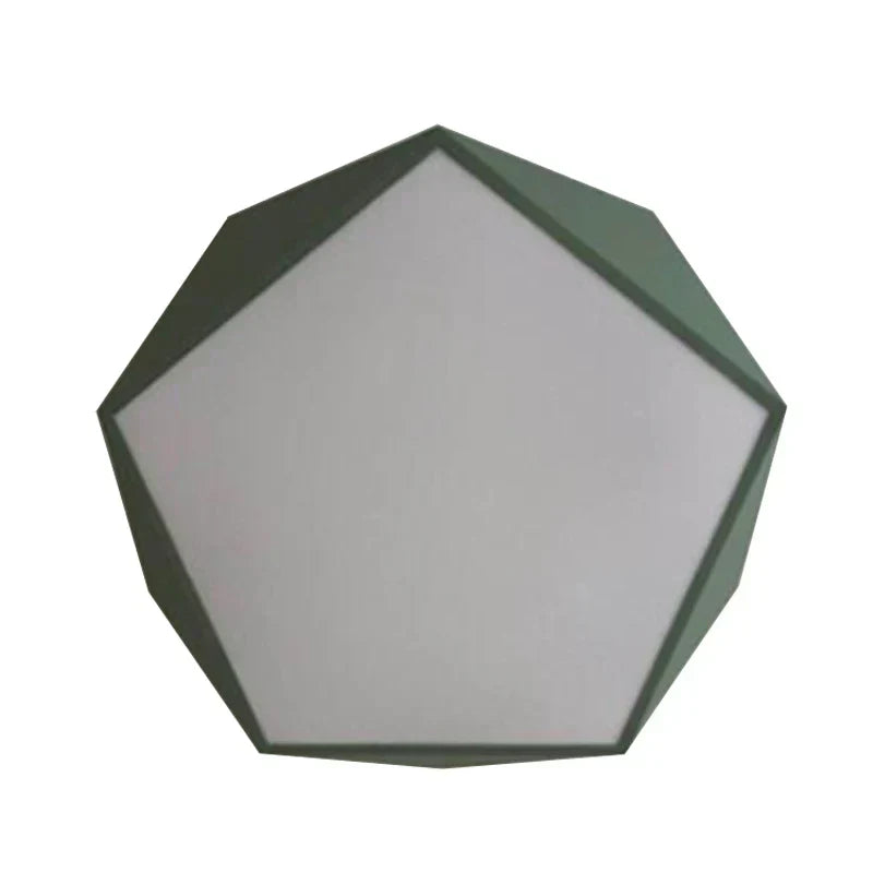 PastelLuxe | Modern Polygonal Ceiling Light