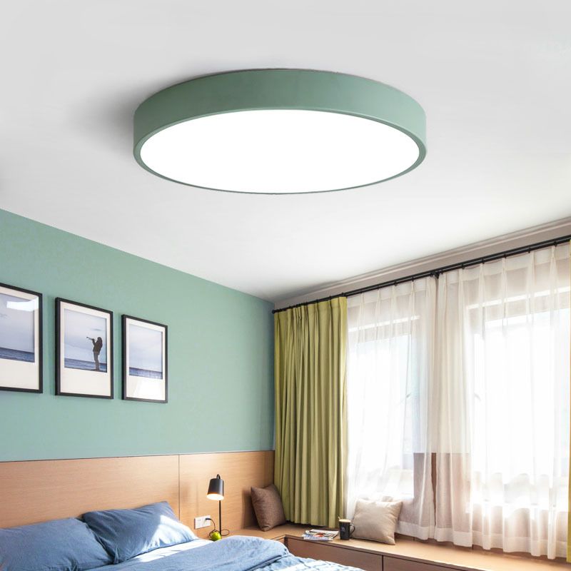 PastelRing | Round Ultra-Slim LED Ceiling Lamp for Modern Indoor Lighting