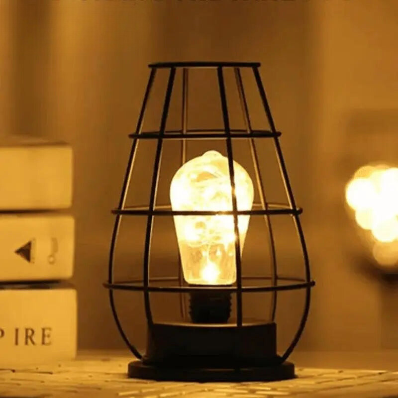 RetroGlow | Timeless Retro-Style Desk Lamp