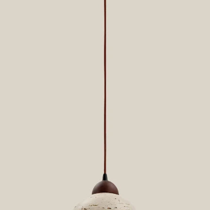 RusticLight | Elegant Stone Ceiling Lamp