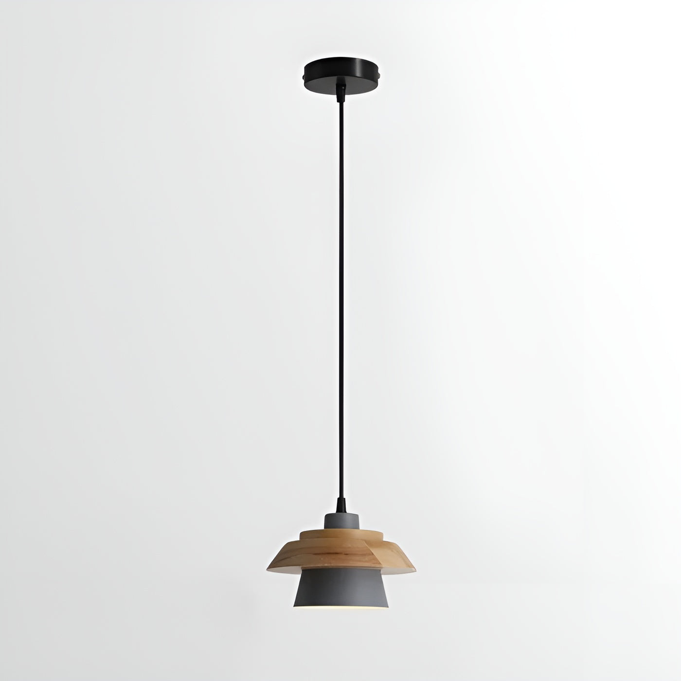 ScandiGlow | Modern Nordic Wooden Pendant Lamp