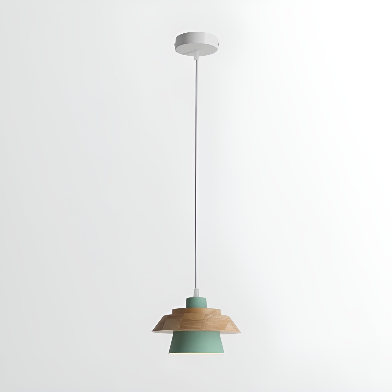ScandiGlow | Modern Nordic Wooden Pendant Lamp