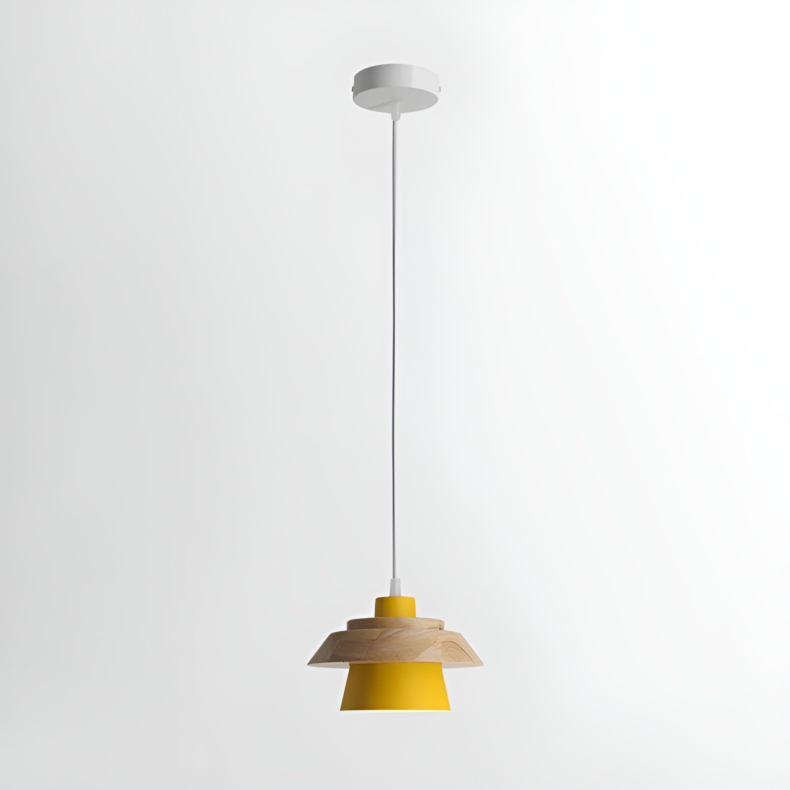 ScandiGlow | Modern Nordic Wooden Pendant Lamp