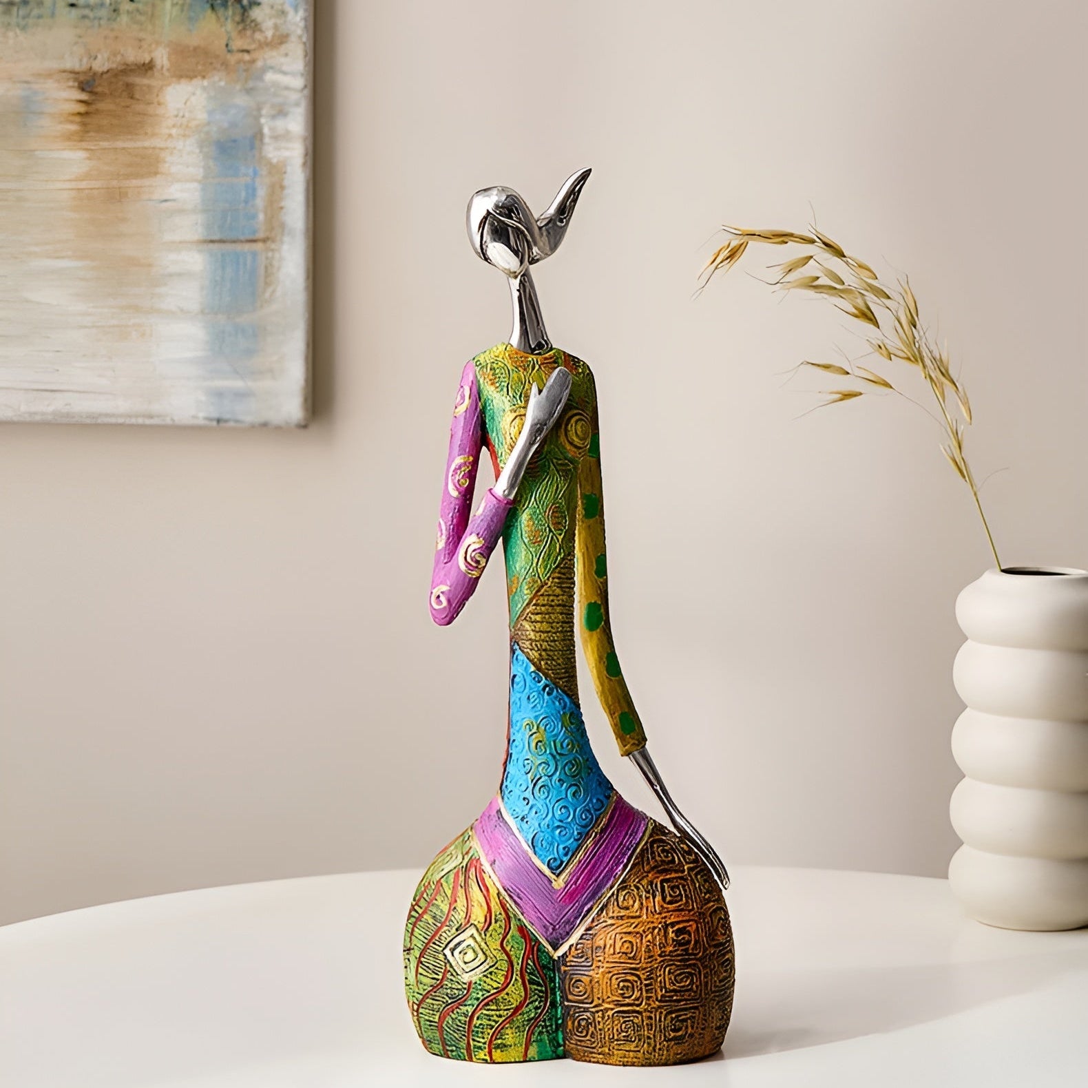 SereneSilhouette | Elegant Body Resin Statue