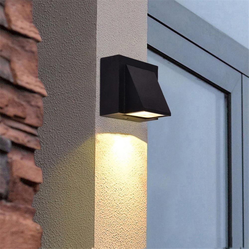 ShadowGuard | Geometric Outdoor Wall Light