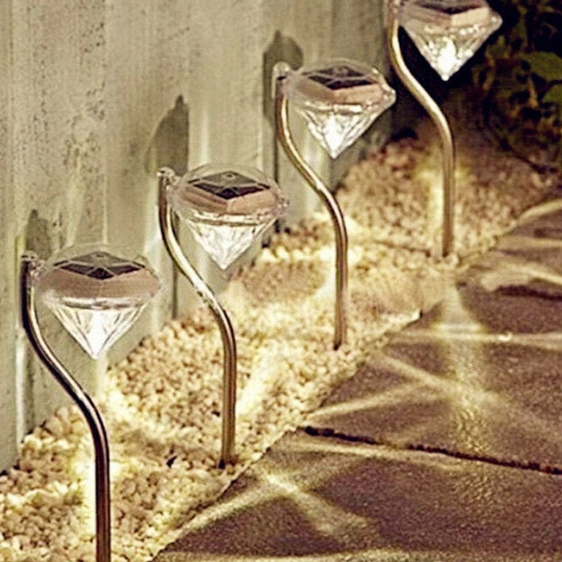 ShimmerGem | Elegant Solar Diamond Lights