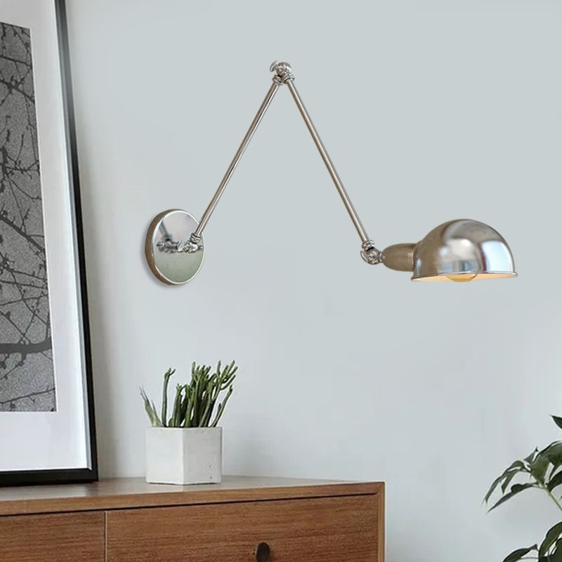SilverSwing | Slim Metal Adjustable Lamp