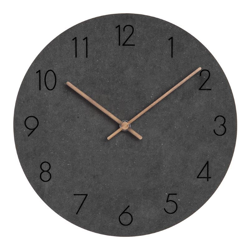 SlateTime | Minimalist Silent Wall Clock