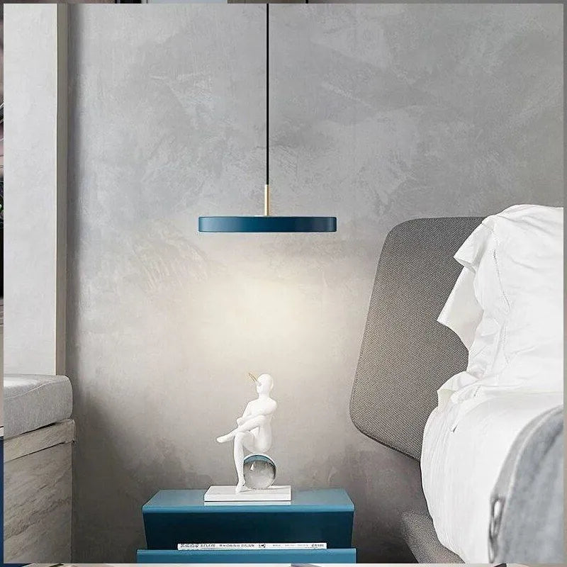 SleekAura | Modern Pendant Light with Powerful Illumination and Adjustable Height
