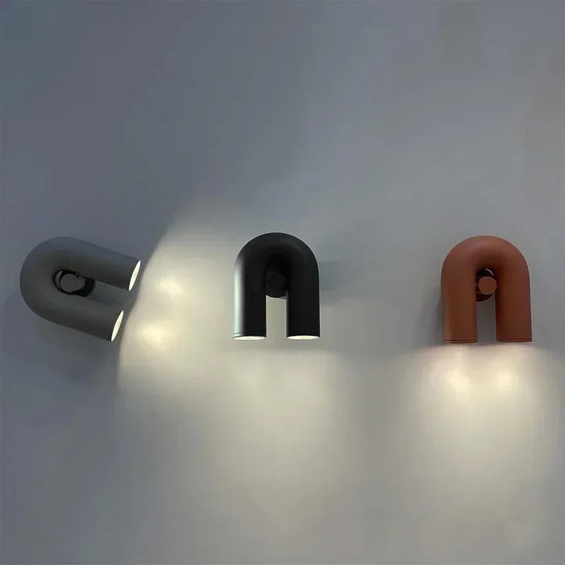 SleekStream | Innovative U-Shaped Wall Lamp