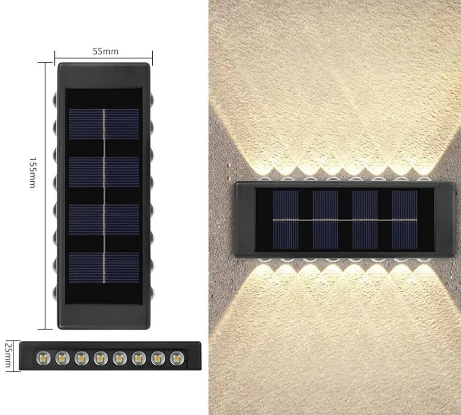 SolGlow | Retro & Elegant Outdoor Wall Light