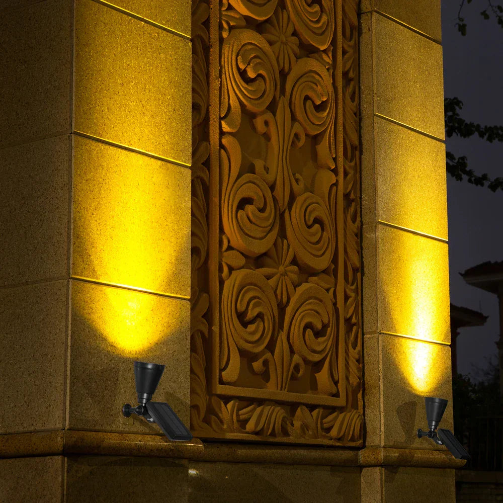 SolarLuxe | Solar-Powered LED Garden Lamp