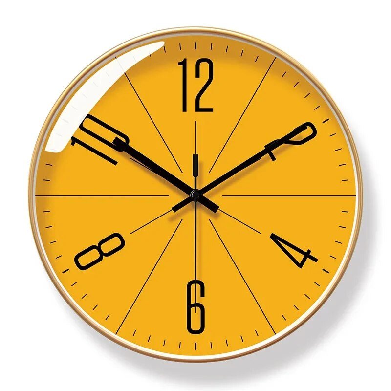 SunnyTime | Modern Wall Clock in Nordic Style