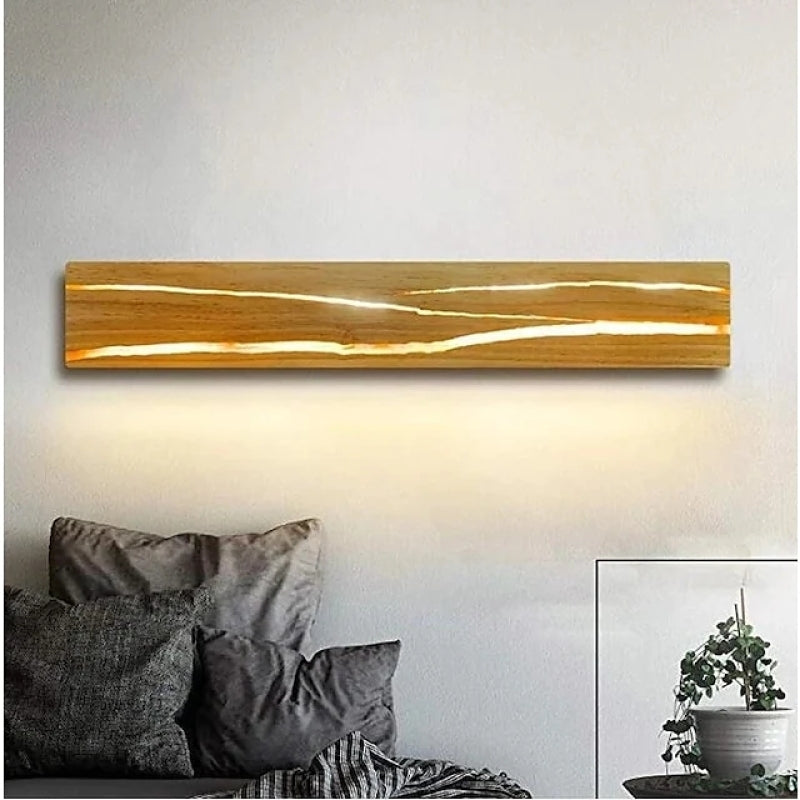 TimberLuxe | Warm Glow LED Wall Lamp
